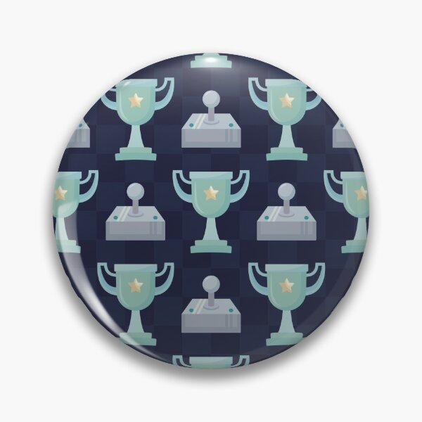 Item preview, Classic Video Game Trophies Joysticks Pattern designed and sold by Peekonet.
