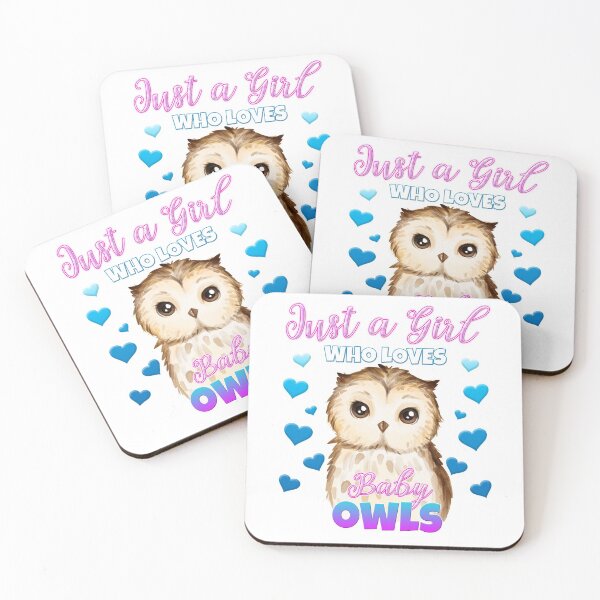 Item preview, Just a Girl Who Loves Baby Owls T-Shirt designed and sold by ModernDesigns7.