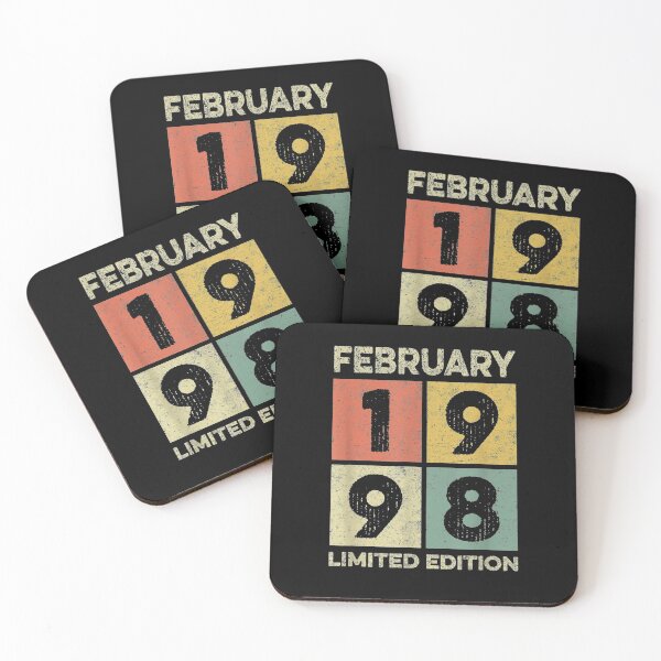 Item preview, Born In February 1998 23rd Birthday Decorations Gifts 23 Yr  designed and sold by avareid3.