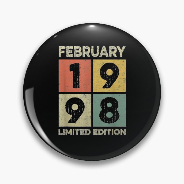 Item preview, Born In February 1998 23rd Birthday Decorations Gifts 23 Yr  designed and sold by avareid3.