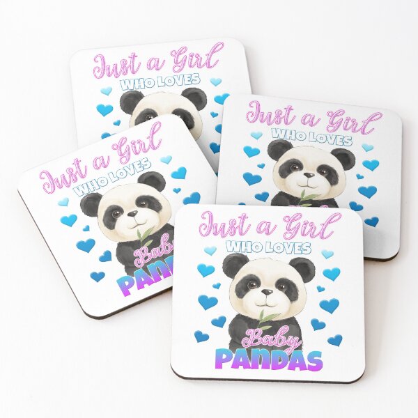 Item preview, Just a Girl Who Loves Baby Pandas T-Shirt designed and sold by ModernDesigns7.