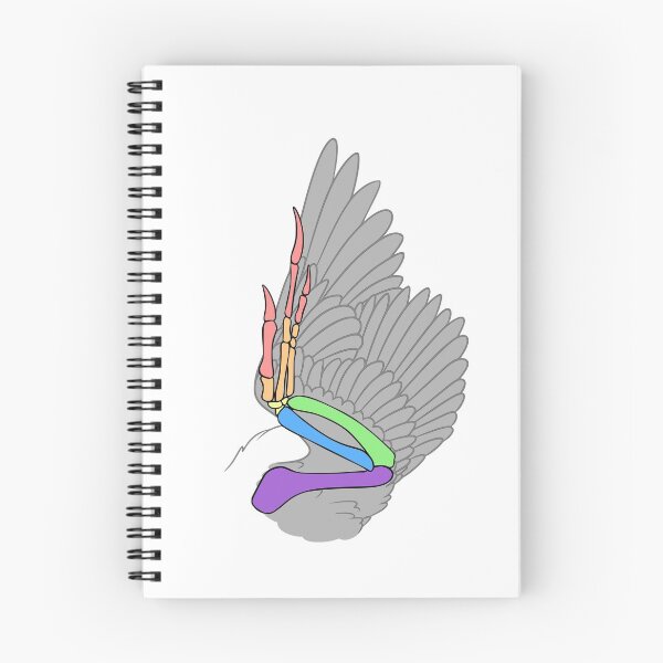 Item preview, Velociraptor Bones (Colored) designed and sold by peltigaan.