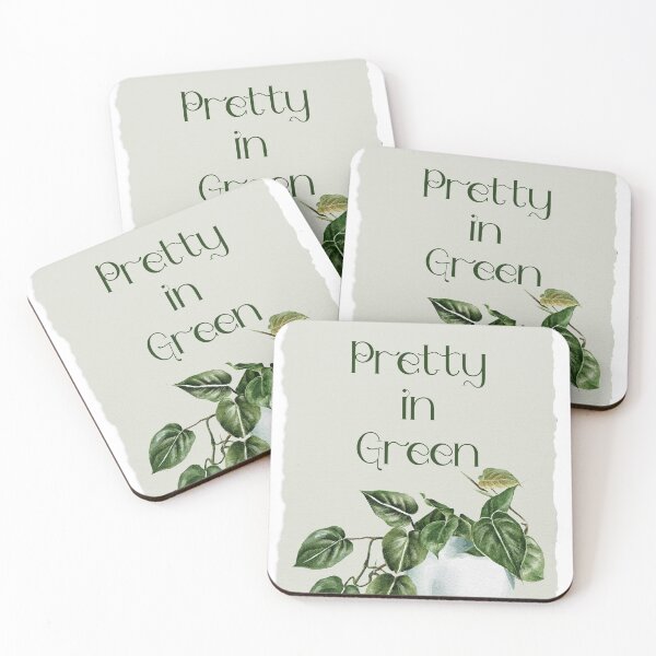 Item preview, Pretty In Green Houseplant Love Nature designed and sold by travellb.