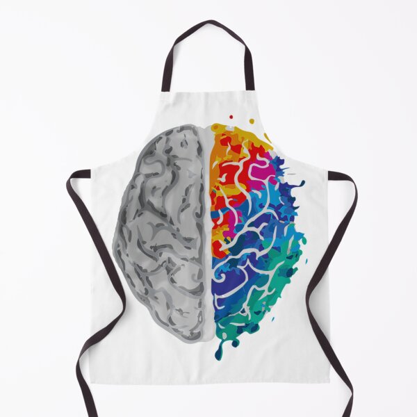 Item preview, Artistic Brain Watercolor Abstract - Two Sides designed and sold by J Bigglesworth.