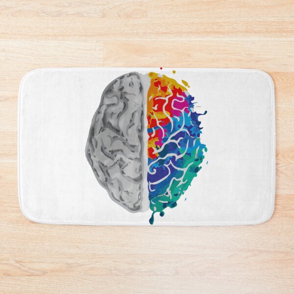 Item preview, Artistic Brain Watercolor Abstract - Two Sides  designed and sold by J Bigglesworth.