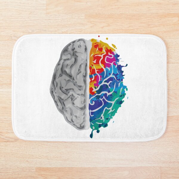 Item preview, Artístico Cerebro Acuarela Abstracta - Dos Lados designed and sold by J Bigglesworth.