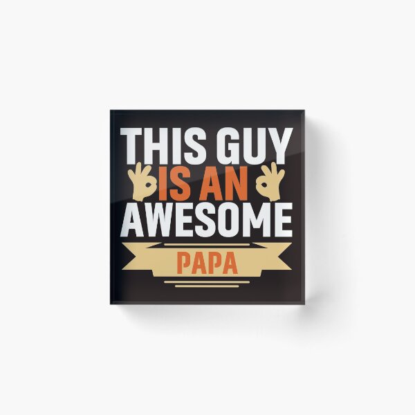 Item preview, This Guy Is An Awesome Papa designed and sold by verdecuddly.