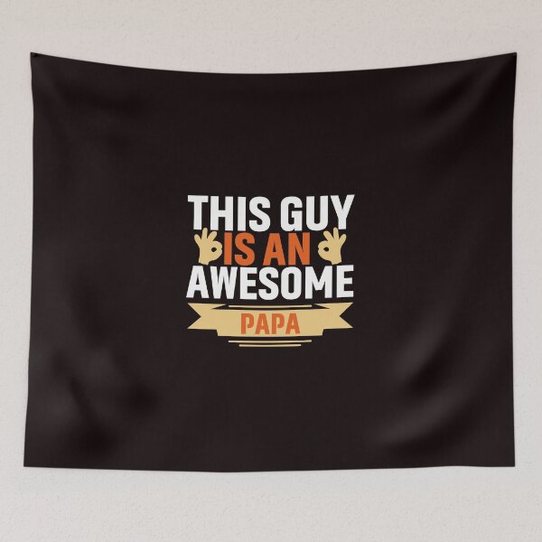 Item preview, This Guy Is An Awesome Papa designed and sold by verdecuddly.