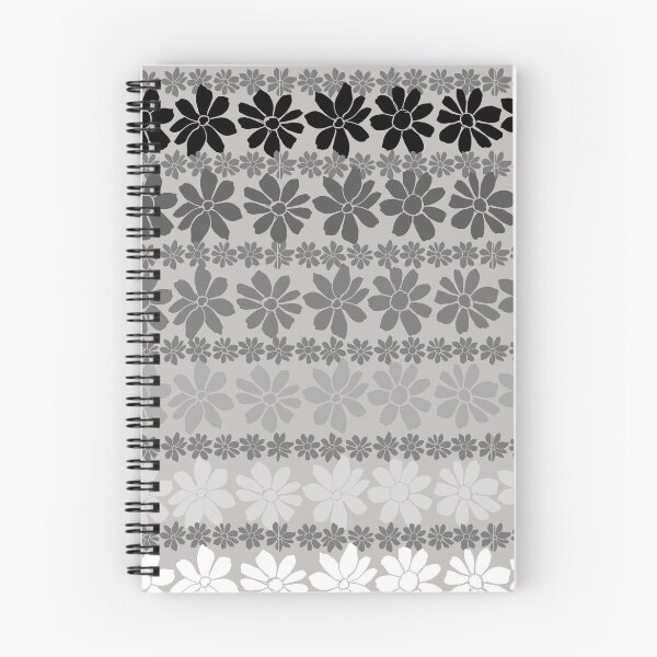 Item preview,  Shades of Gray floral Pattern designed and sold by GeoTeasters.