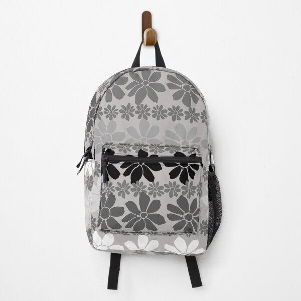 Item preview, Shades of Gray floral Pattern designed and sold by GeoTeasters.
