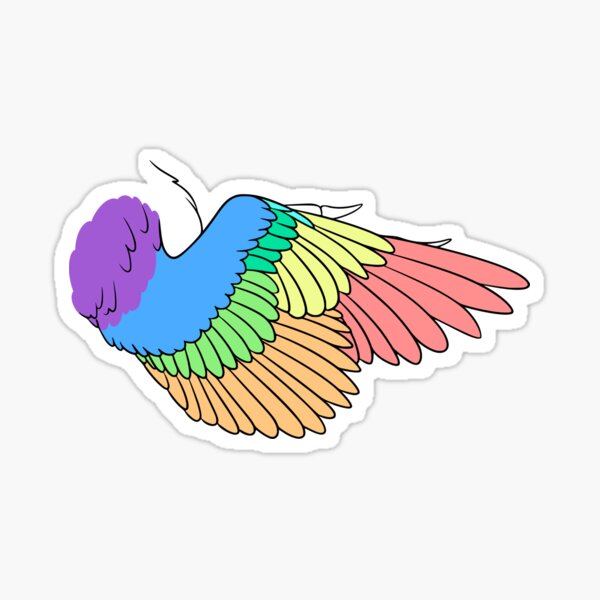 Item preview, Velociraptor Feathers (Colored) designed and sold by peltigaan.
