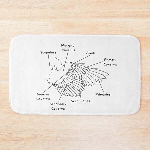 Item preview, Velociraptor Feathers (Labeled) designed and sold by peltigaan.