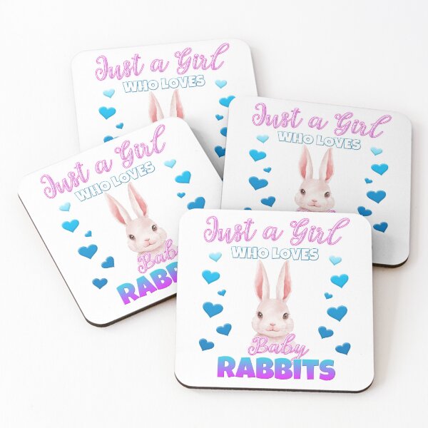 Item preview, Just a Girl Who Loves Baby Rabbits T-Shirt designed and sold by ModernDesigns7.