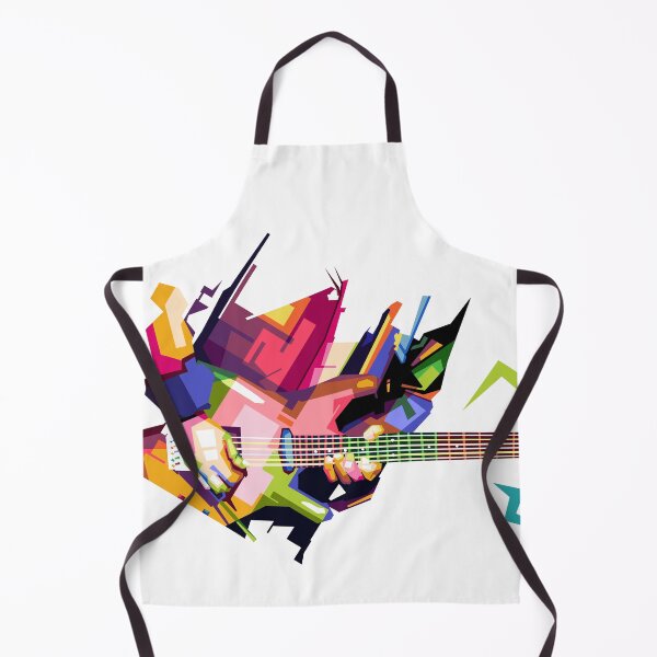 Item preview, Abstract Guitar PopArt - Artprint designed and sold by Rizky Dwi Aprianda.