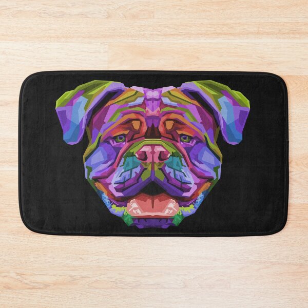 Item preview, Colorful British Bulldog Pop Art Style designed and sold by Peekonet.