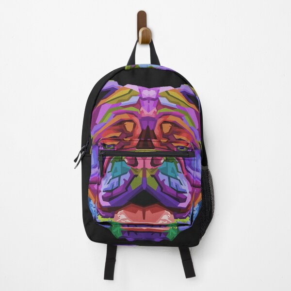 Item preview, Colorful British Bulldog Pop Art Style designed and sold by Peekonet.