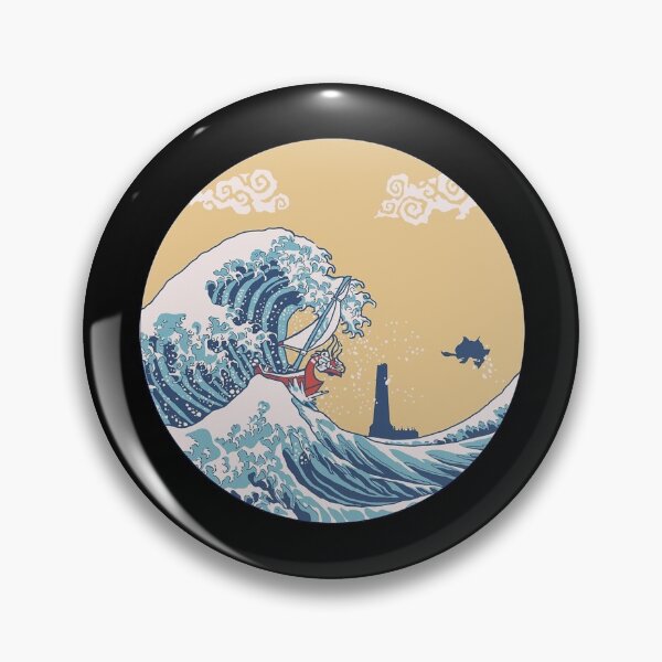 Item preview, Art 90s Hokusai The Great Seagaming designed and sold by BrittanyGaylord.