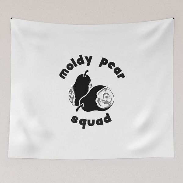 Item preview, Moldy Pear Squad (Black) designed and sold by peltigaan.
