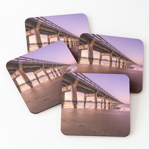 Item preview, Beautiful old jetty at sunset designed and sold by BradDennien.