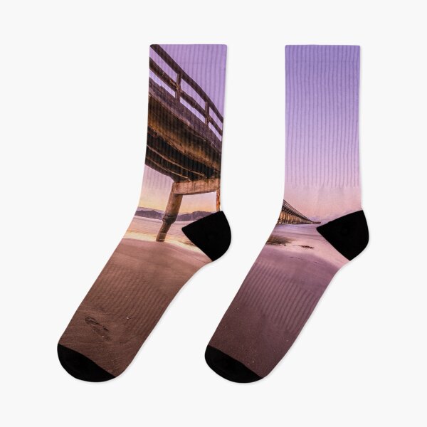 Item preview, Beautiful old jetty at sunset  designed and sold by BradDennien.