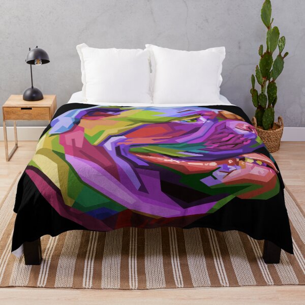 Item preview, Colorful Bulldog Pop Art Style designed and sold by Peekonet.