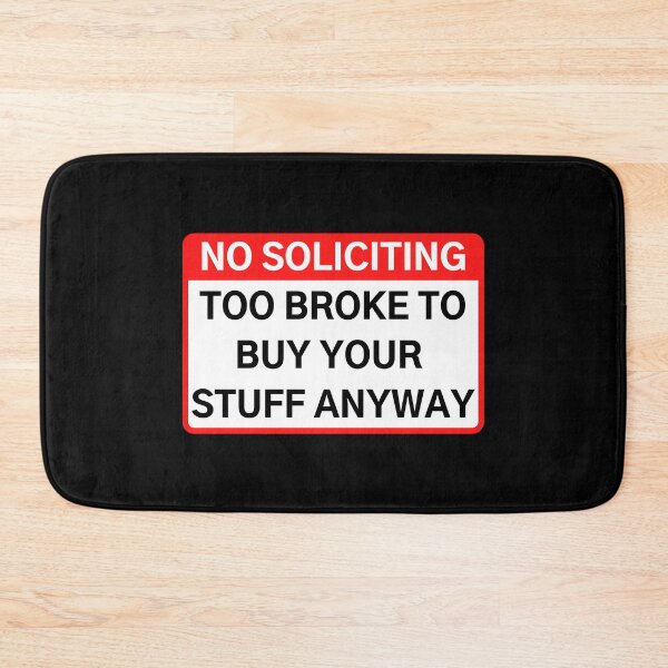 Item preview, NO SOLICITING designed and sold by Axley.