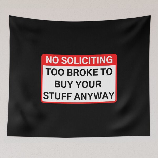 Item preview, NO SOLICITING designed and sold by Axley.