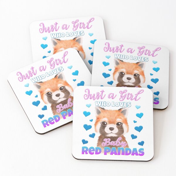Item preview, Just a Girl Who Loves Baby Red Pandas T-Shirt designed and sold by ModernDesigns7.