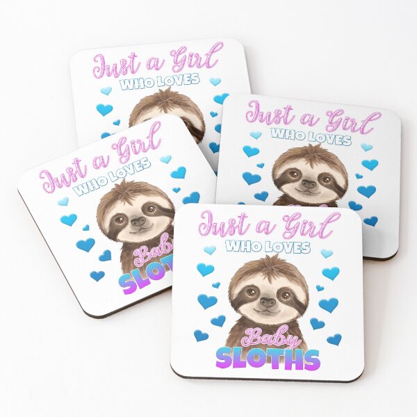 Item preview, Just a Girl Who Loves Baby Sloths T-Shirt designed and sold by ModernDesigns7.