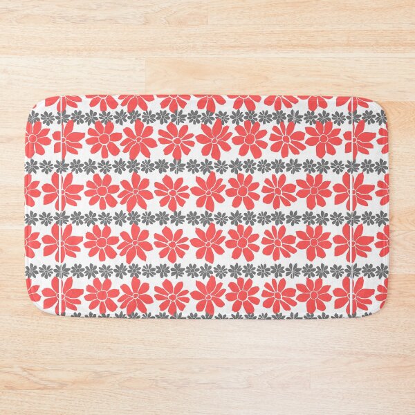 Item preview, Pink and Gray floral Pattern designed and sold by GeoTeasters.