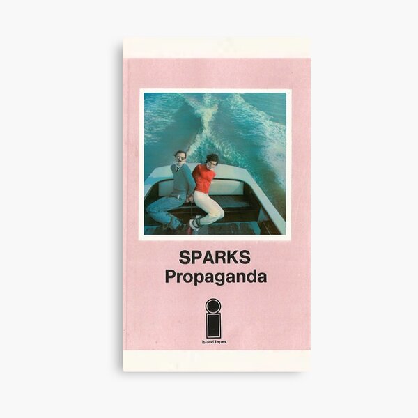 Propaganda Cassette Canvas Print
