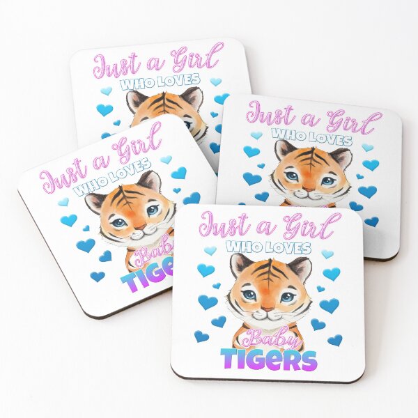 Item preview, Just a Girl Who Loves Baby Tigers T-Shirt designed and sold by ModernDesigns7.