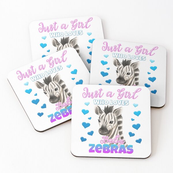 Item preview, Just a Girl Who Loves Baby Zebras T-Shirt designed and sold by ModernDesigns7.