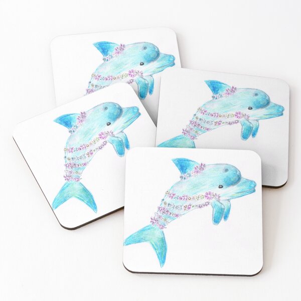 Item preview, Flower dolphin designed and sold by BabyRadish26.