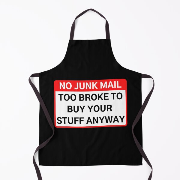 Item preview, NO JUNK MAIL designed and sold by Axley.