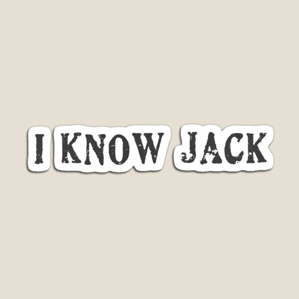 Item preview, I Know Jack designed and sold by OverdoneBravado.
