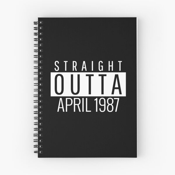 Item preview, Straight Outta April 1987  designed and sold by Teelogic.
