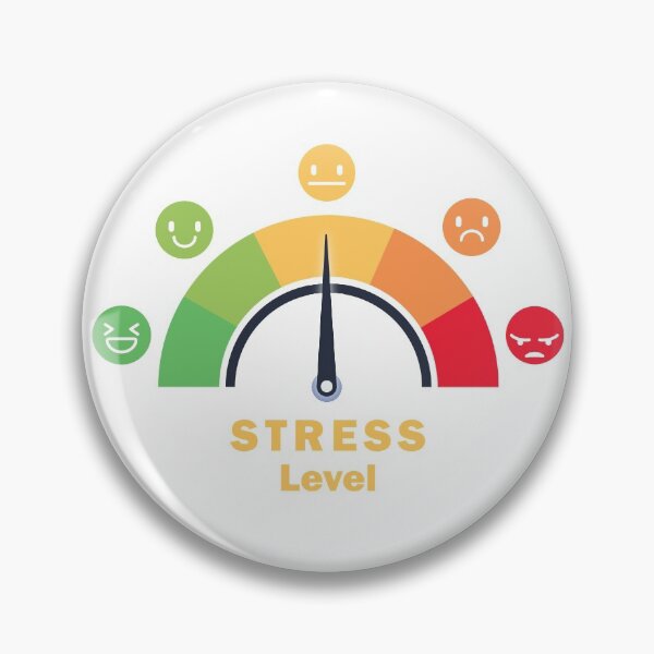 Item preview, Stress Level (Medium) designed and sold by GhostWrench.