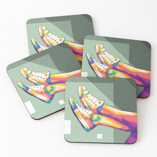 Item preview, WPAP PopArt Style Cool Shoes designed and sold by Rizky Dwi Aprianda.