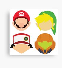 Nintendo Greats Canvas Print