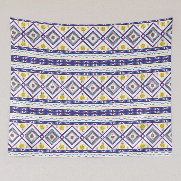 Item preview, Geometric ethnic oriental seamless pattern traditional Design designed and sold by vknoochy.