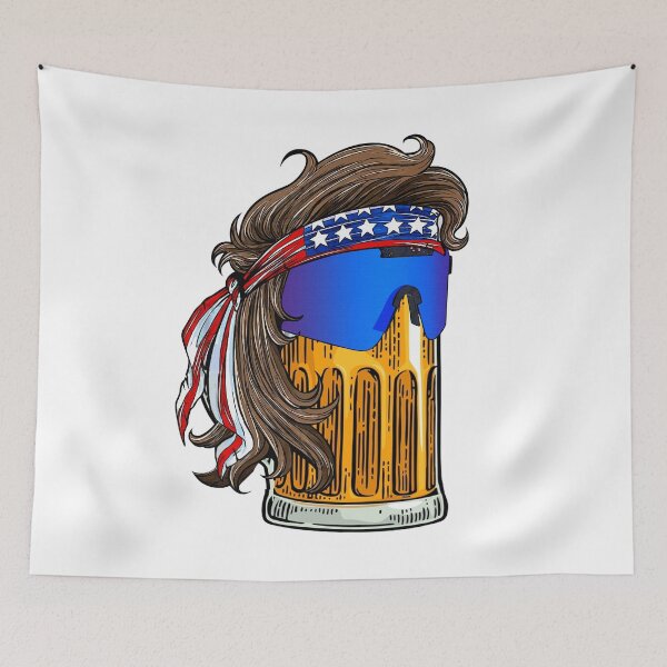 Item preview, Mullet Beer Art 2VT designed and sold by WaveOcean123.