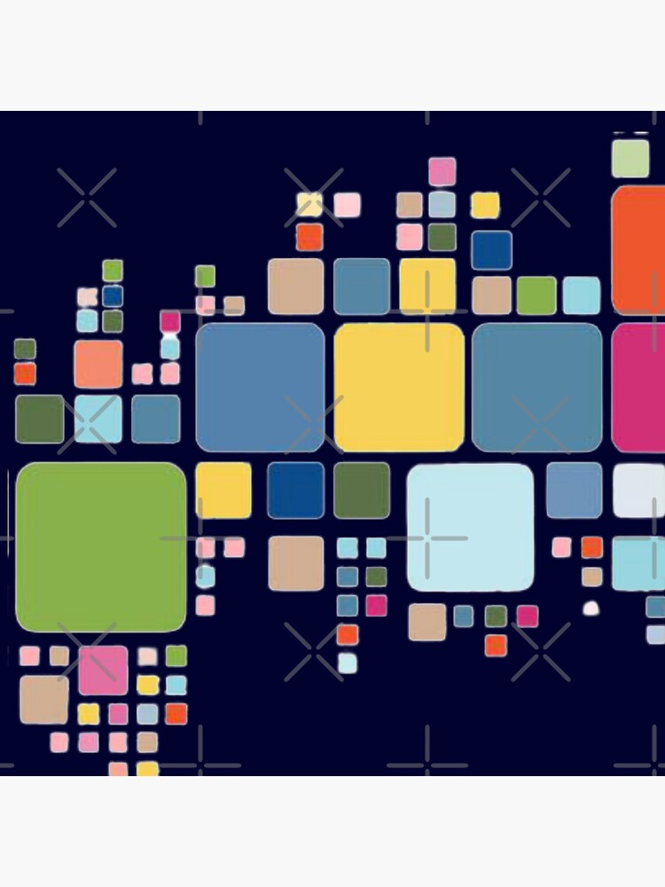 abstract-colorful-geometric-square-border-pattern-on-white-background-art-board-print-for-sale-by-arindamritu-redbubble