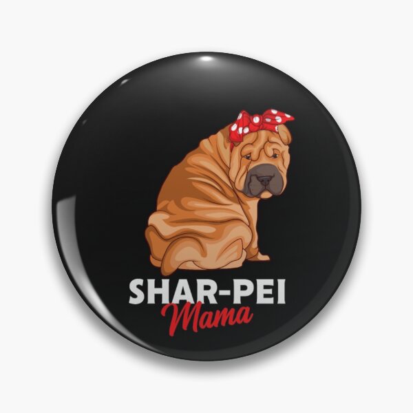 Item preview, Shar Pei Hunde Mama Hundehalter Frauchen T-Shirt  designed and sold by StarcyWol.