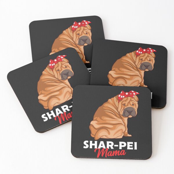 Item preview, Shar Pei Hunde Mama Hundehalter Frauchen T-Shirt  designed and sold by StarcyWol.