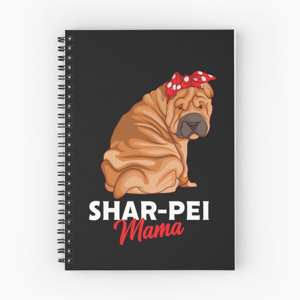 Item preview, Shar Pei Hunde Mama Hundehalter Frauchen T-Shirt  designed and sold by StarcyWol.