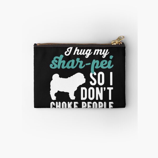 Item preview, I Hug My Shar-pei So I Don't Choke People T-Shirt  designed and sold by StarcyWol.