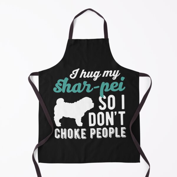 Item preview, I Hug My Shar-pei So I Don't Choke People T-Shirt designed and sold by StarcyWol.