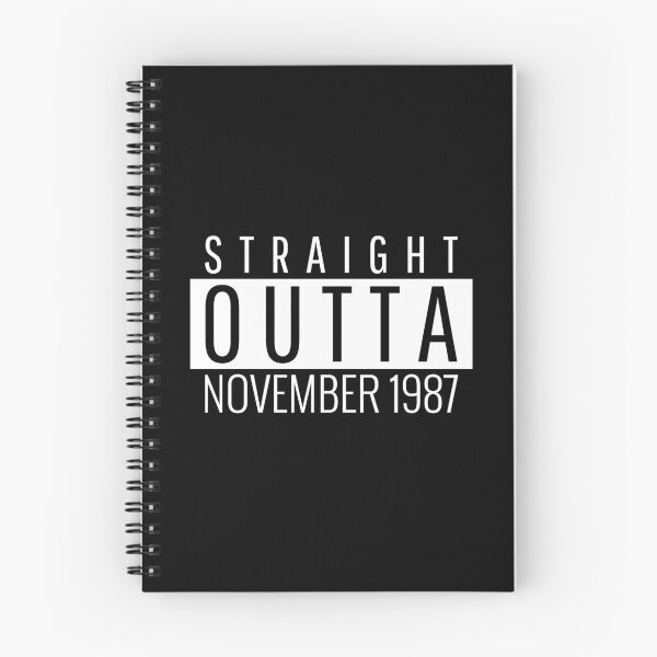 Item preview, Straight Outta November 1987  designed and sold by Teelogic.