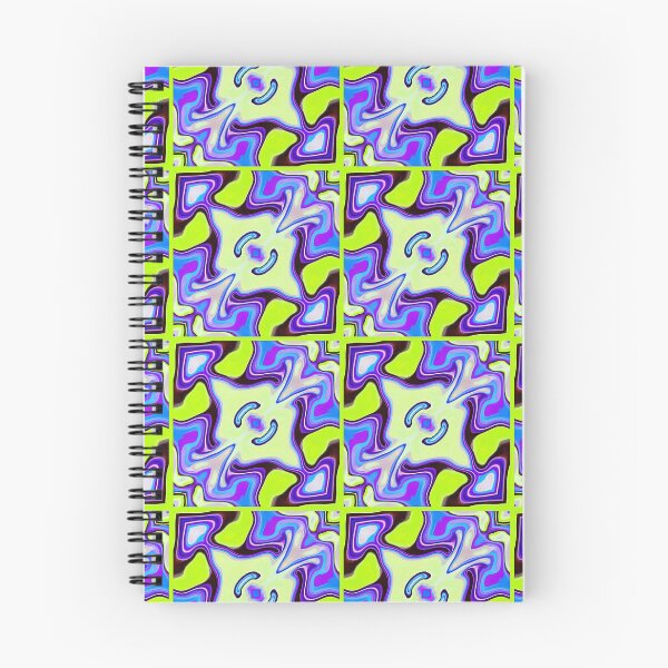 Item preview, Mood Swing Green Yellow Blue Purple Pink Pattern designed and sold by Sector18.